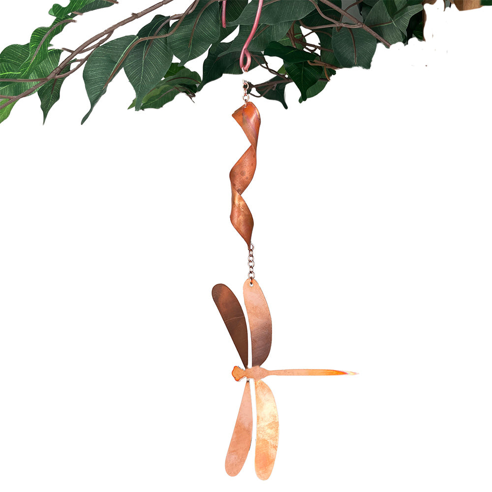 Natural Copper Hanging Spinners