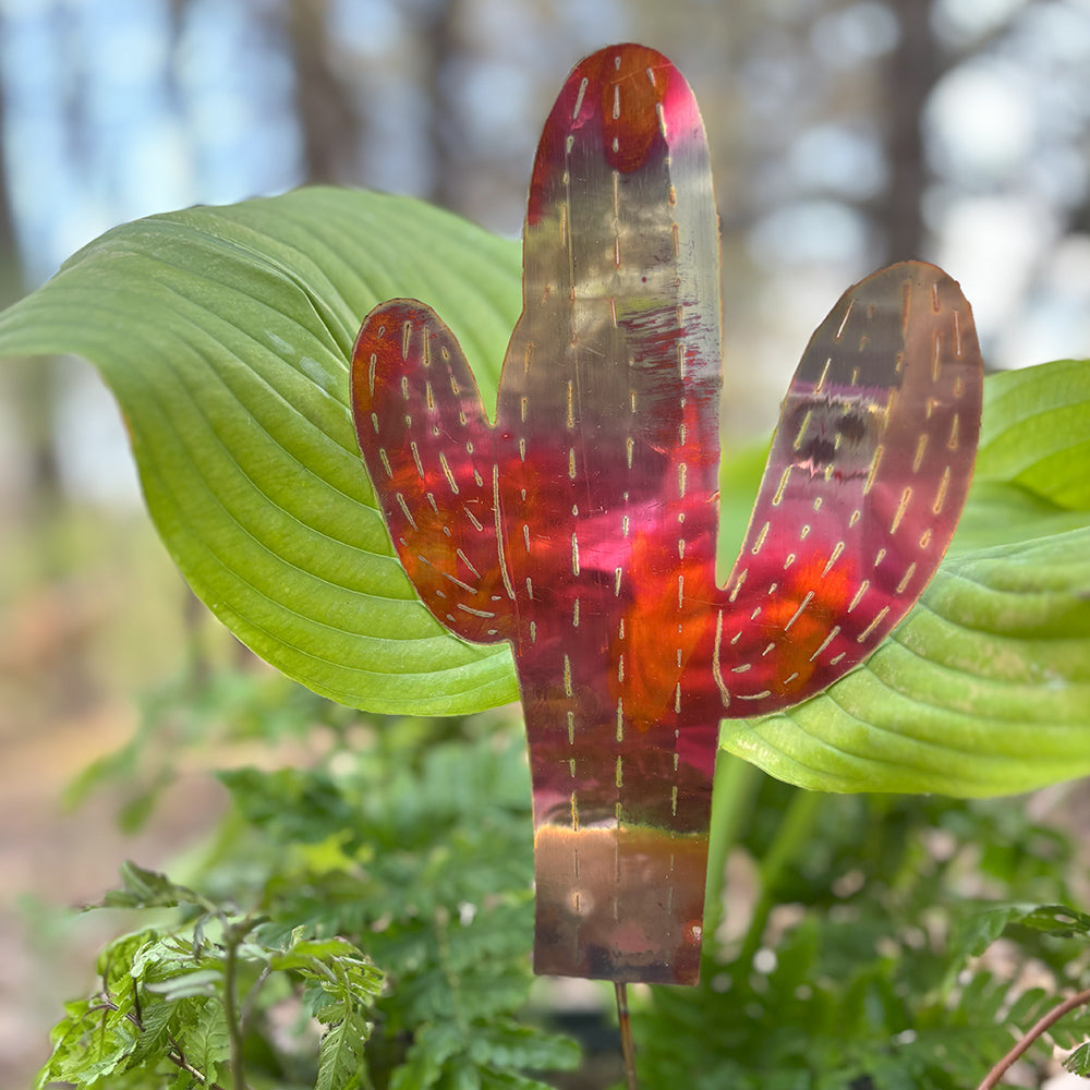 Natural Copper Garden and Porch Pot Stakes