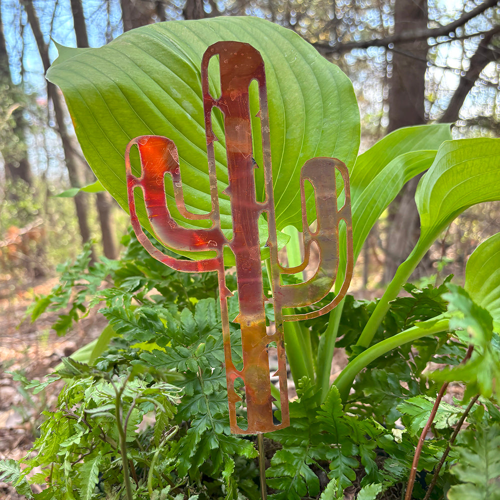 Natural Copper Garden and Porch Pot Stakes