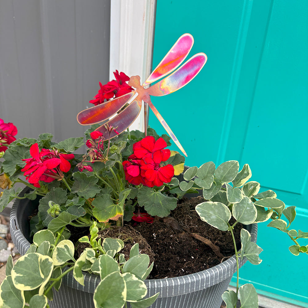Natural Copper Garden and Porch Pot Stakes