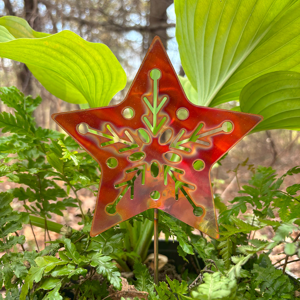 Natural Copper Garden and Porch Pot Stakes