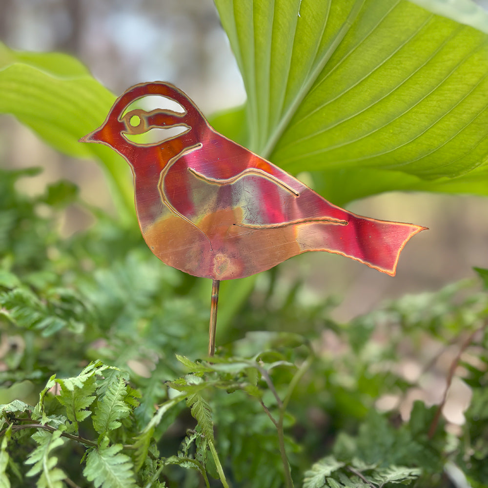 Natural Copper Garden and Porch Pot Stakes